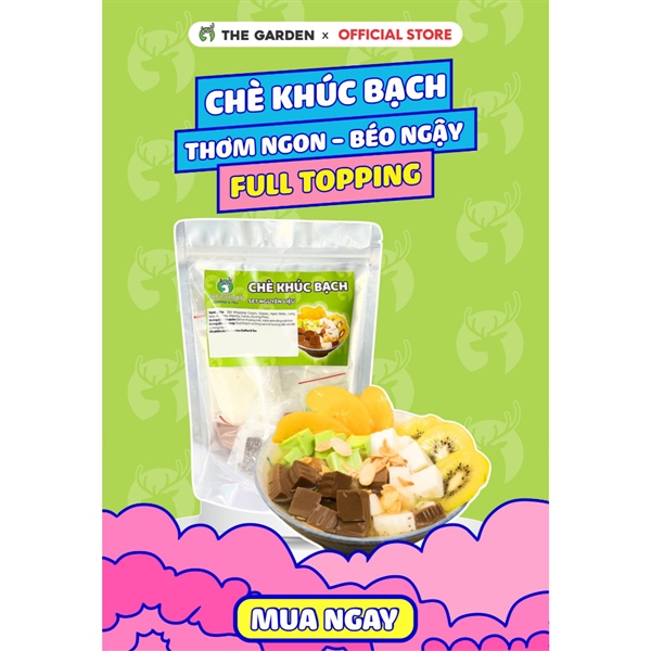 Set chè khúc bạch 6-8 chén 150g