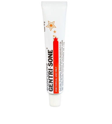Thuốc Gentrisone ShinPoong (Betamethasone 0,064% + Clotrimazol 1% + Gentamicin 0.1%) Deawoo điều trị nấm da, giảm viêm ngứa da (1 Tuýp x 10g)