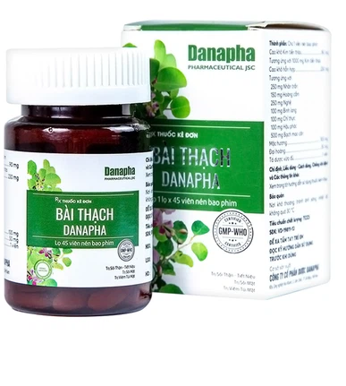 Thuốc Bài Thạch Danapha điều trị sỏi thận - tiết niệu, sỏi mật (45 viên)