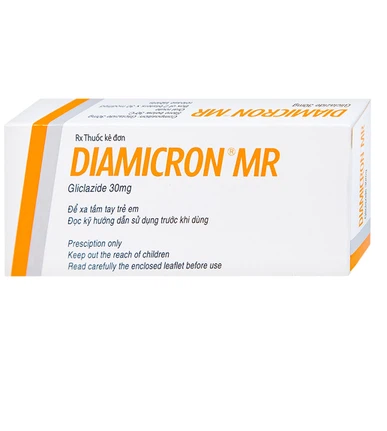 Thuốc Diamicron MR ( gliclazide 30mg) Servier điều trị tiểu đường típ 2 (2 vỉ x 30 viên)