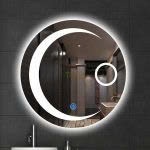 Gương Led Cảm Ứng Tròn Mặt Trăng 60x60 LC-PK25