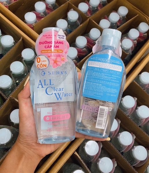 [5/27] Nước tẩy trang Senka Acne Water Fresh 230ml - Bright