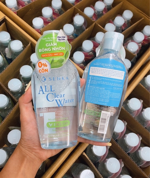 [1/27] Nước tẩy trang Senka Acne Water Fresh 230ml - Fresh