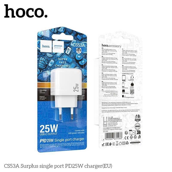 Sạc HOCO CS53A 25W