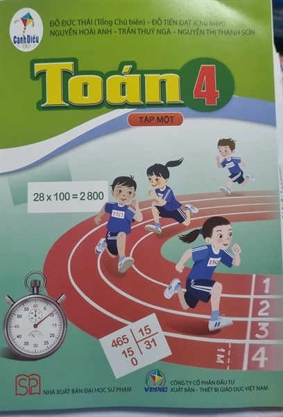 Toán 4/1 Cánh diều