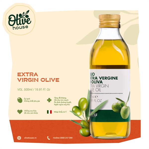 Dầu Olive Nguyên Chất 500ml
