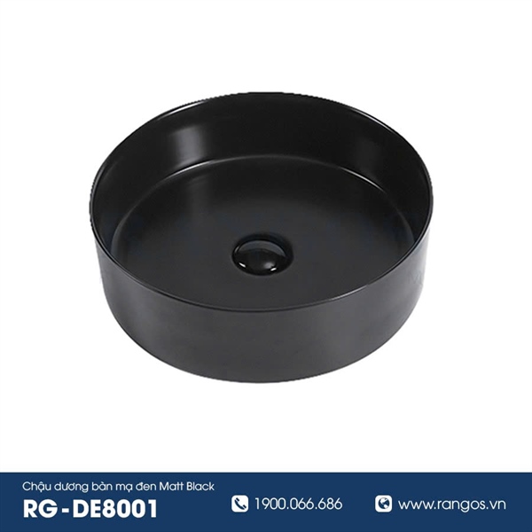 Chậu rửa lavabo đặt bàn Rangos RG-DE8001