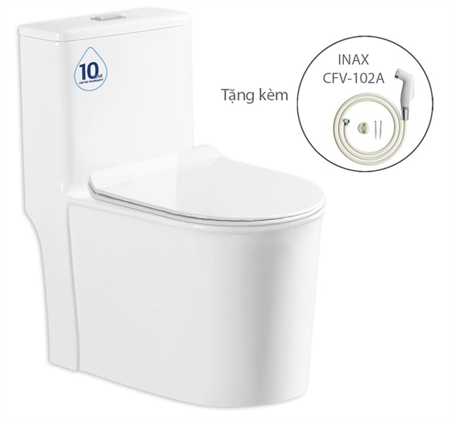 Bồn cầu một khối Rangos RG-8082B
