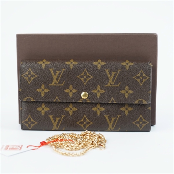 Ví LV dài hoa nâu (LT) KG+