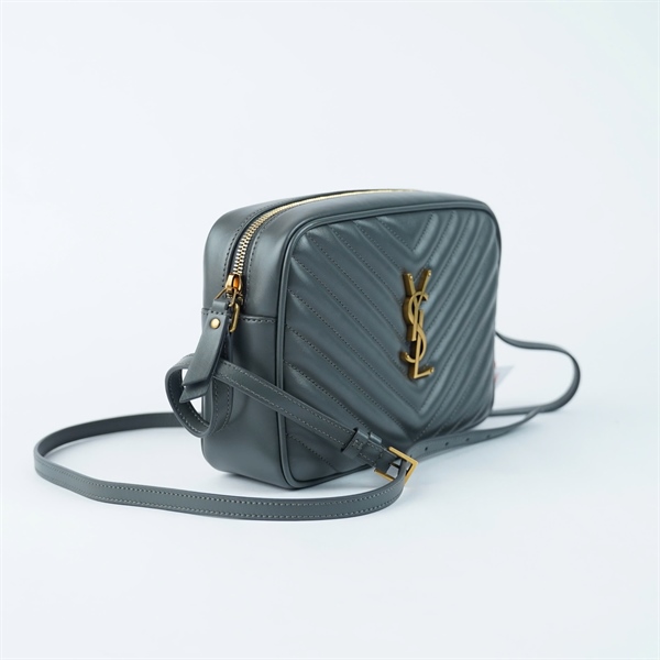 Túi YSL Loulou Camera Bag xám (ARS761554-0623) sz23 KG+