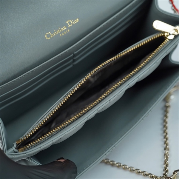 Túi Dior đeo chéo xám (12-MA-0262) sz19 KG+