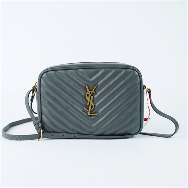 Túi YSL Loulou Camera Bag xám (ARS761554-0623) sz23 KG+