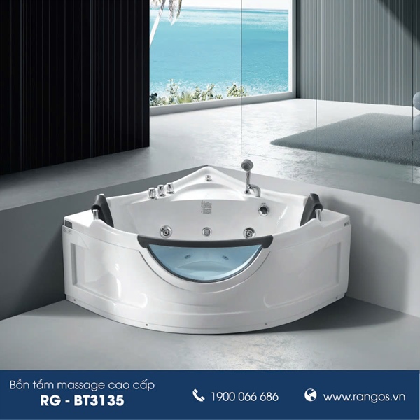 BỒN TẮM MASSAGE CAO CẤP RG-BT3135