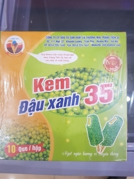 Kem đậu xanh Tràng Tiền 35 bd