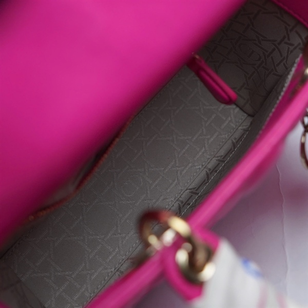 Túi Dior Lady hồng (09-MA-1127) szS (BQ) KG+
