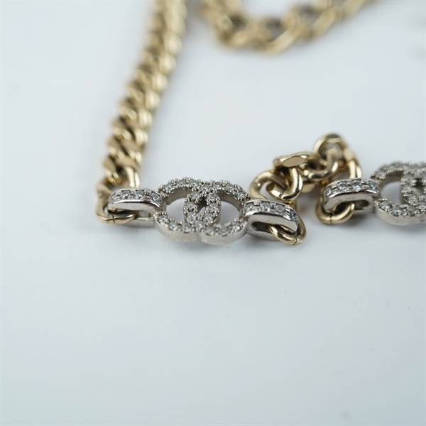 Dây chuyền Chanel bạc (BQ) KG+