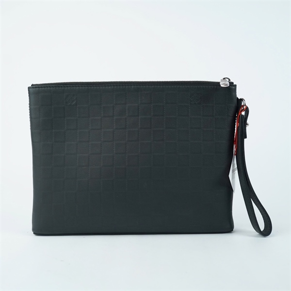 Túi LV Clutch ô vuông đen sz28 (BQ) KG+