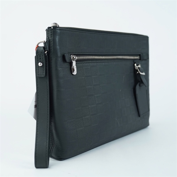 Túi LV Clutch ô vuông đen sz28 (BQ) KG+