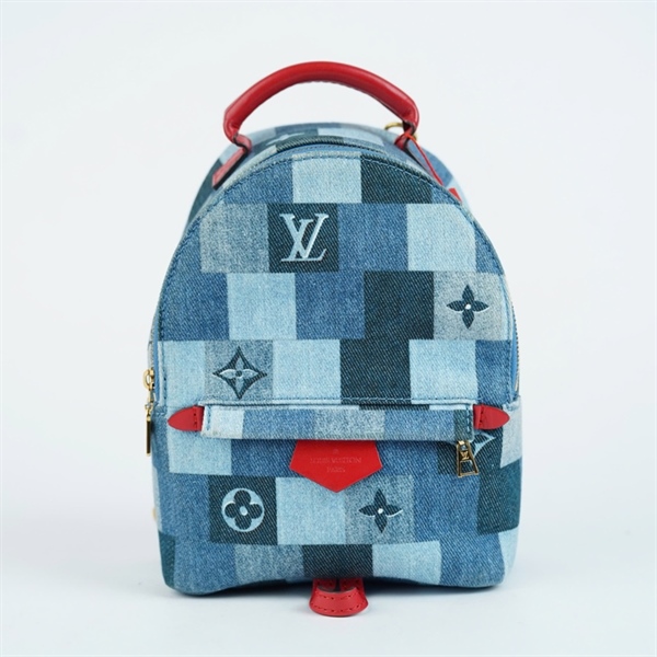 Balo LV xanh 2 strap (BMC) KG+