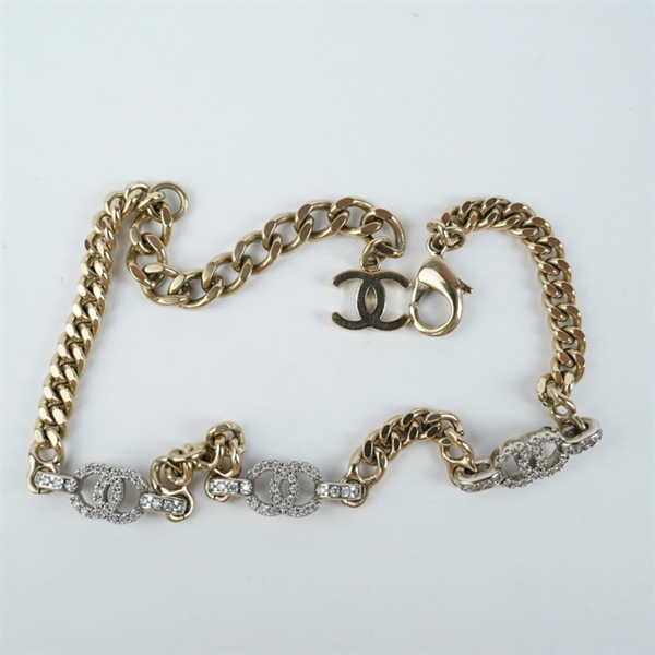 Dây chuyền Chanel bạc (BQ) KG+