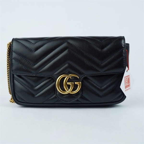 Túi GG Marmont đen kèm ví sz20 (BQ) KG+