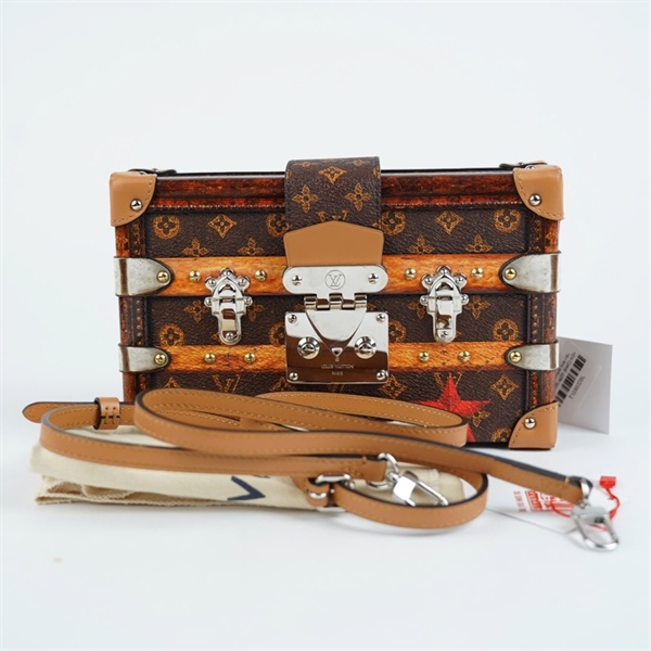 Túi LV Trunk hoa nâu (PL2158) sz20 (BMC) KG+