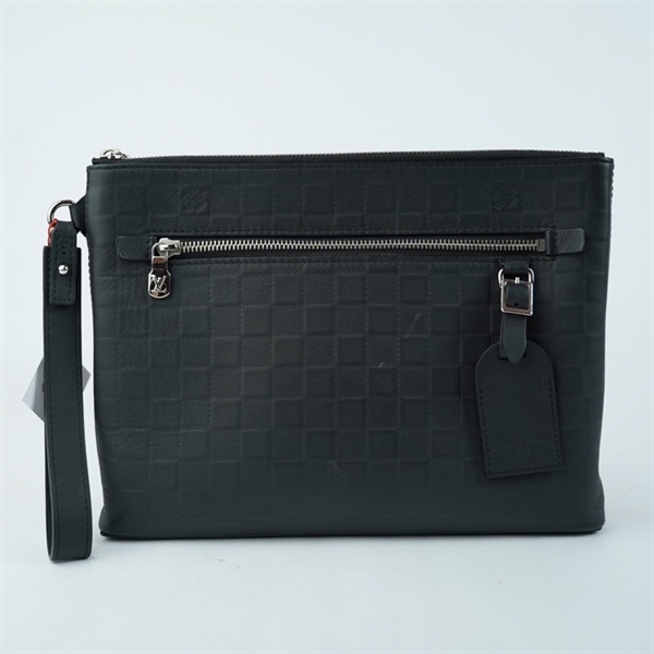 Túi LV Clutch ô vuông đen sz28 (BQ) KG+