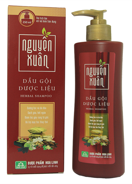 Dầu gội Nguyên Xuân- đỏ 250 ml