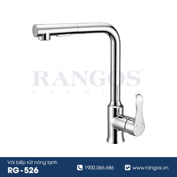 Vòi bếp rút nóng lạnh RG-526