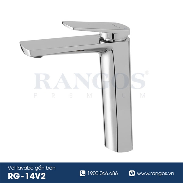 Bộ vòi lavabo gắn bàn Rangos RG-14V2