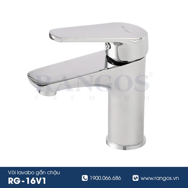 Bộ vòi lavabo gắn chậu Rangos RG-16V1