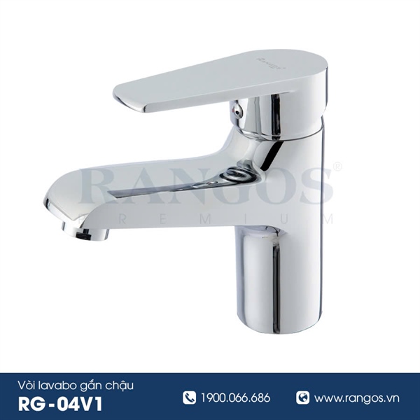 Bộ vòi lavabo gắn chậu Rangos RG-04V1