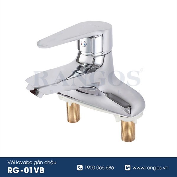 Bộ vòi lavabo gắn chậu Rangos RG-01VB