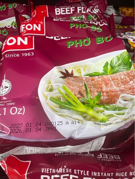 Phở bò vifon
