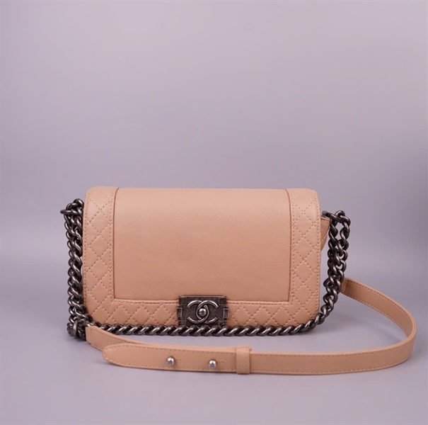 Túi Chanel Boy nude (18913344) sz22 +