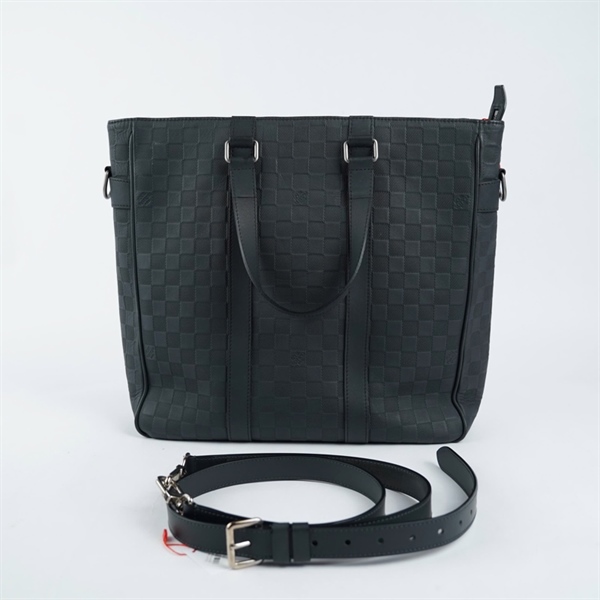 Túi LV Tote ô vuông đen (CA1173) sz35 (TH) KG+