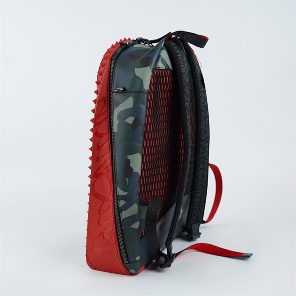 Balo Louboutin xanh lính (TH) KG+