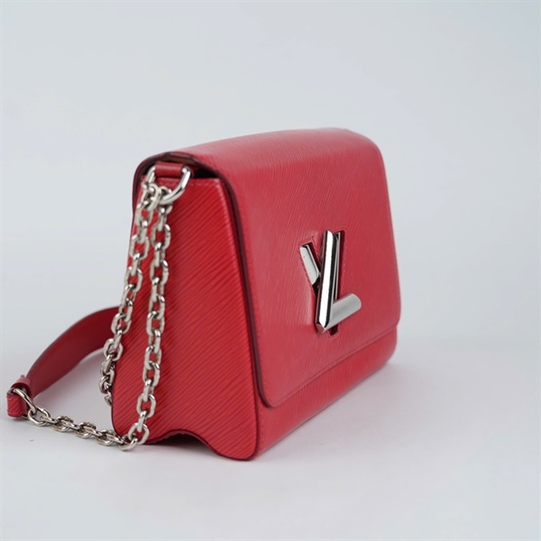 Túi LV Twist đỏ kèm gương (SR1145) sz23 KG+