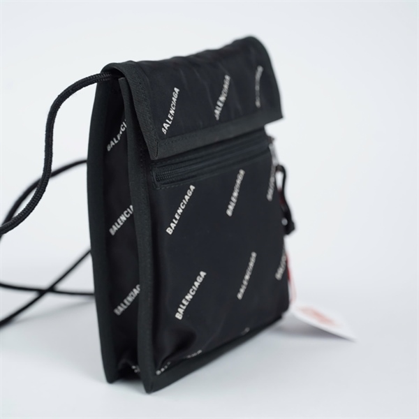 Túi Balenciaga đeo chéo đen (532298-1060-X-527277) sz14 (TH) KG+