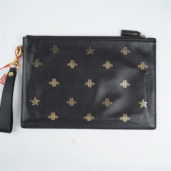 Túi GG Clutch đen hình con ong sz30 (TH) KG+