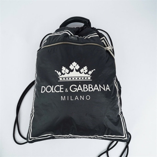 Balo D&G dây rút đen (TH) KG+