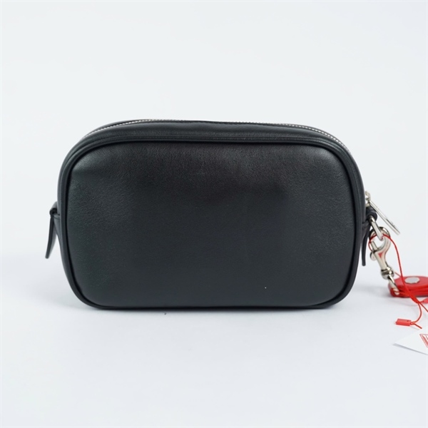 Túi Alexander Mcqueen Clutch đen (602955-550787) sz20 (TH) KG+