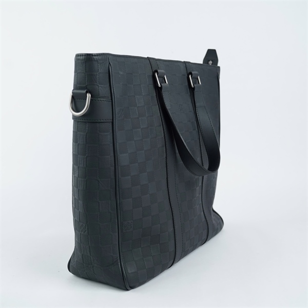 Túi LV Tote ô vuông đen (CA1173) sz35 (TH) KG+