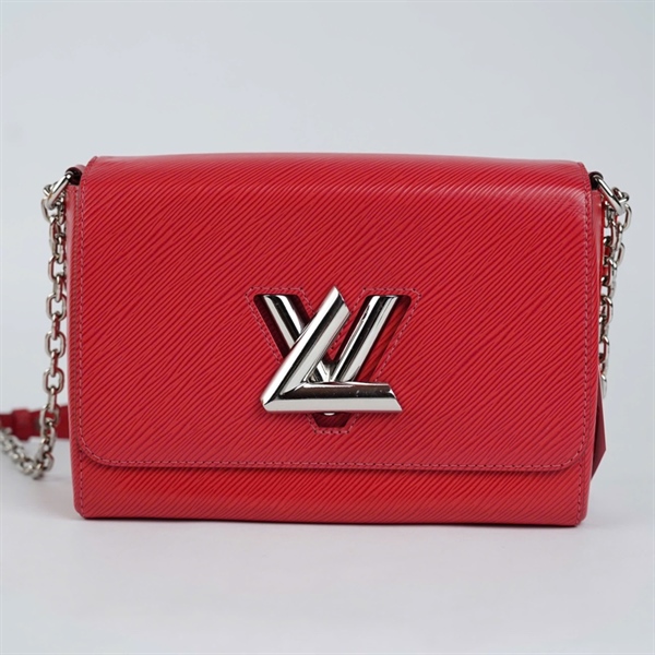 Túi LV Twist đỏ kèm gương (SR1145) sz23 KG+