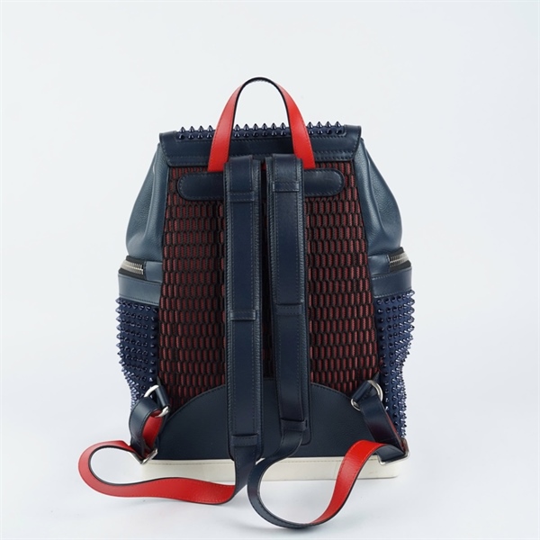 Balo Louboutin xanh đính đá (TH) KG+