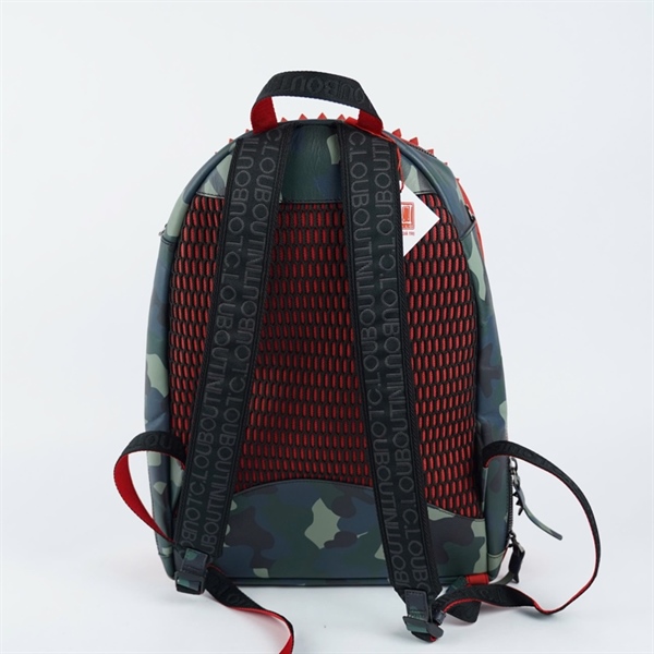 Balo Louboutin xanh lính (TH) KG+