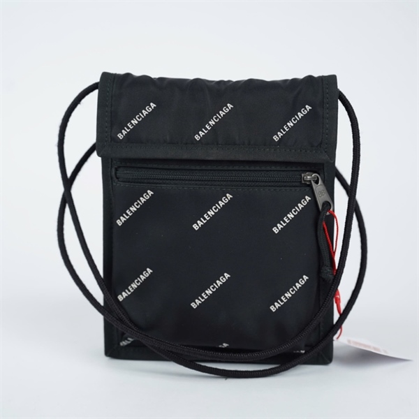 Túi Balenciaga đeo chéo đen (532298-1060-X-527277) sz14 (TH) KG+