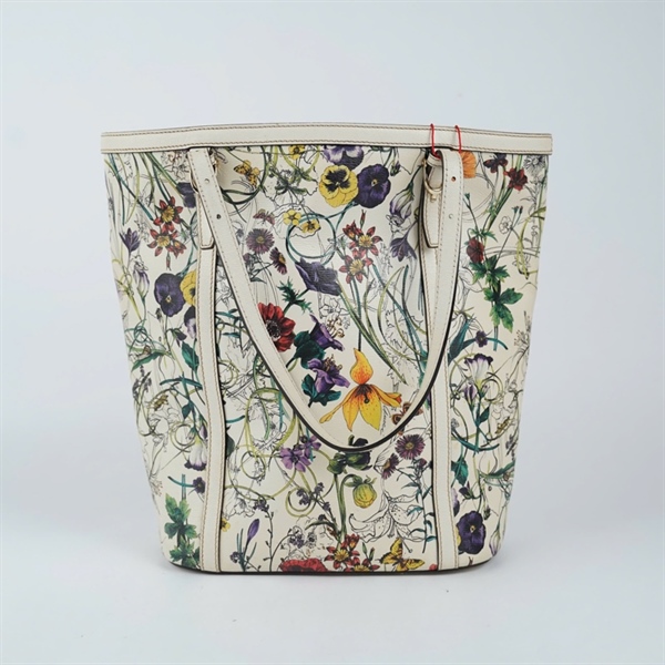 Túi GG Tote in hoa lá (336777-204900) sz36 (A-T) KG+