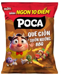 poca vị sườn nướng BBQ