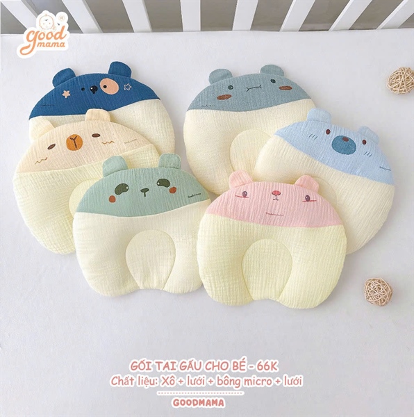 Gối tai gấu Goodmama